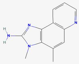 MeIQ 2-amino-3,4-dimethylimidazo(4,5-f)quinoline MeIQ 2-amino-3,4-dimethylimidazo(4,5-f)quinoline